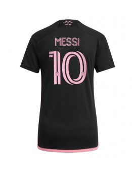 Inter Miami Lionel Messi #10 Auswärtstrikot für Frauen 2024-25 Kurzarm